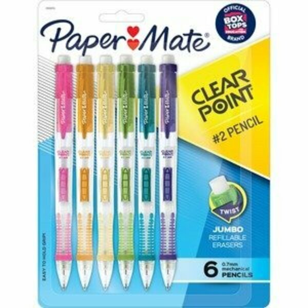 Paper Mate Pencil, Mch, Clearpnt, .7Mm, 6PK PAP2169674